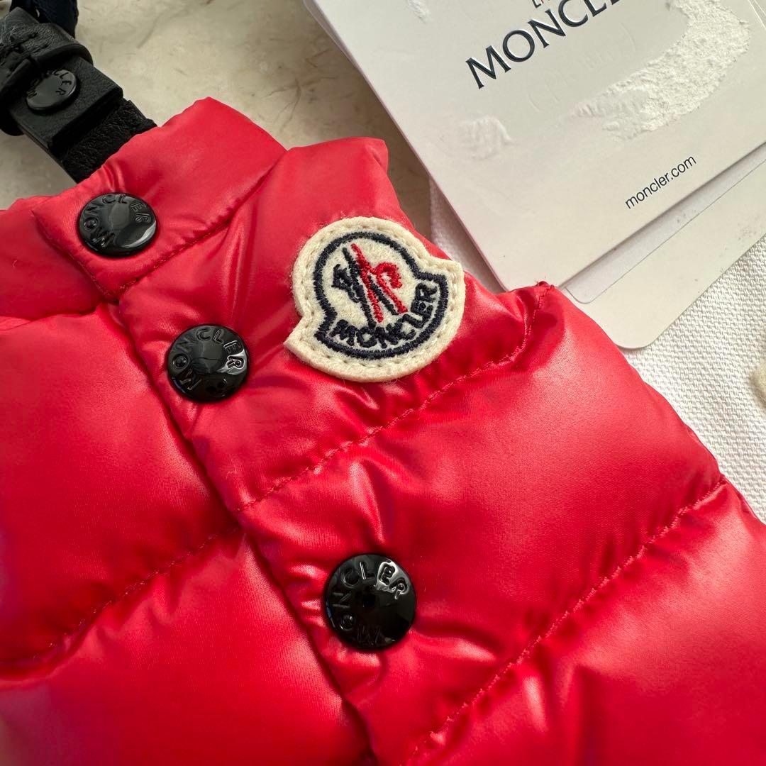 【新品】2025 モンクレール キーリング ミニベスト クラシックジレ ダウン
