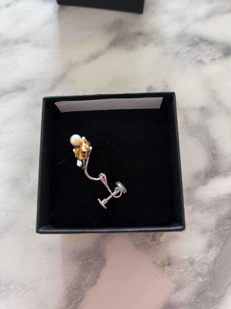 Lamie Raffle (S)イヤリング MIX (GD×SV )