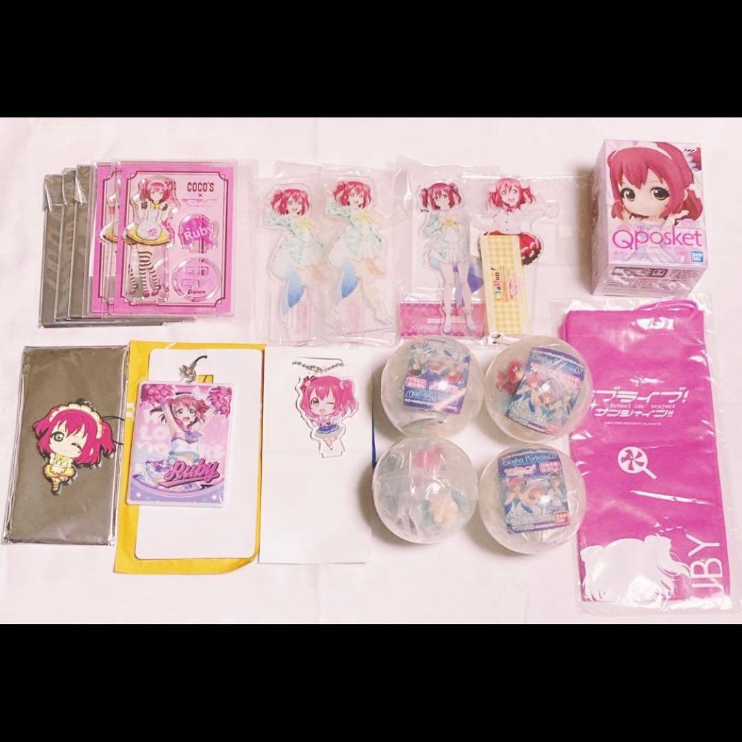 ラブライブ Aqours 黒澤ルビィ 缶バッジ ラバスト まとめ