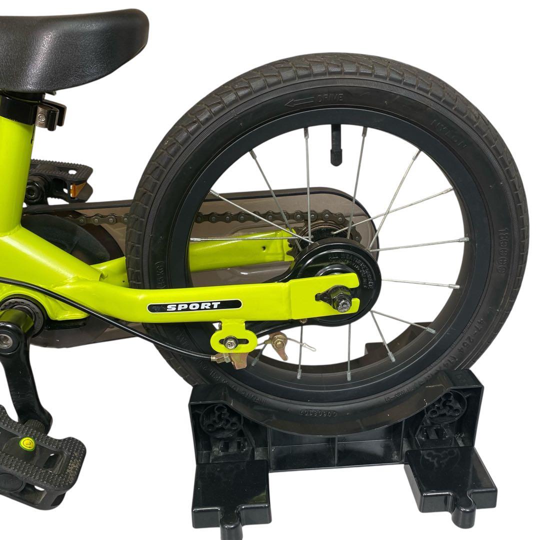 【美品】STRIDER 14X ライムイエロー キッズバイク 14インチ　限定色