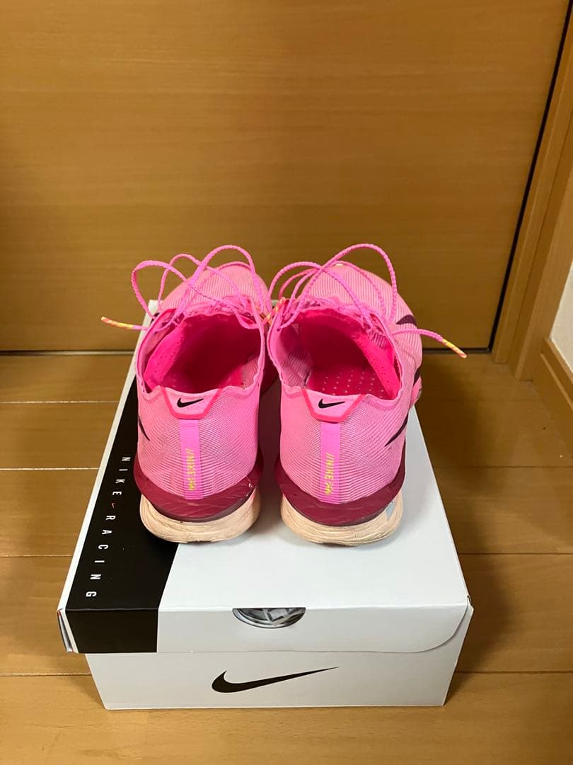 Nike ヴェイパーフライ4 ピンク27.5(ウィメンズ)