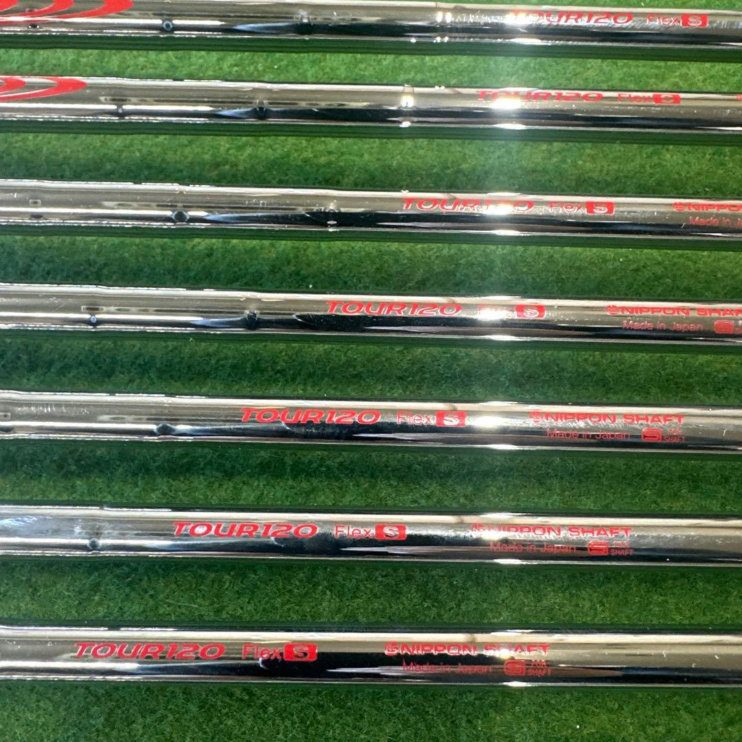 美品 三浦技研 TBZERO #3-PW 8本 モーダス120 S