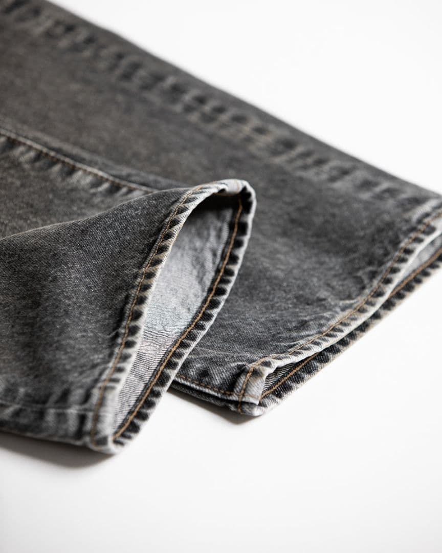 アナクロノーム 現行モデル レギュラーテーパード ブラックデニム