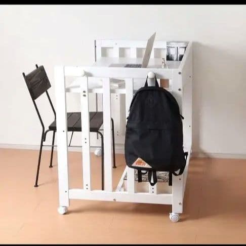 【本体のみ】ディモア　ミニベッド&デスク / ベビーベッド 日本製