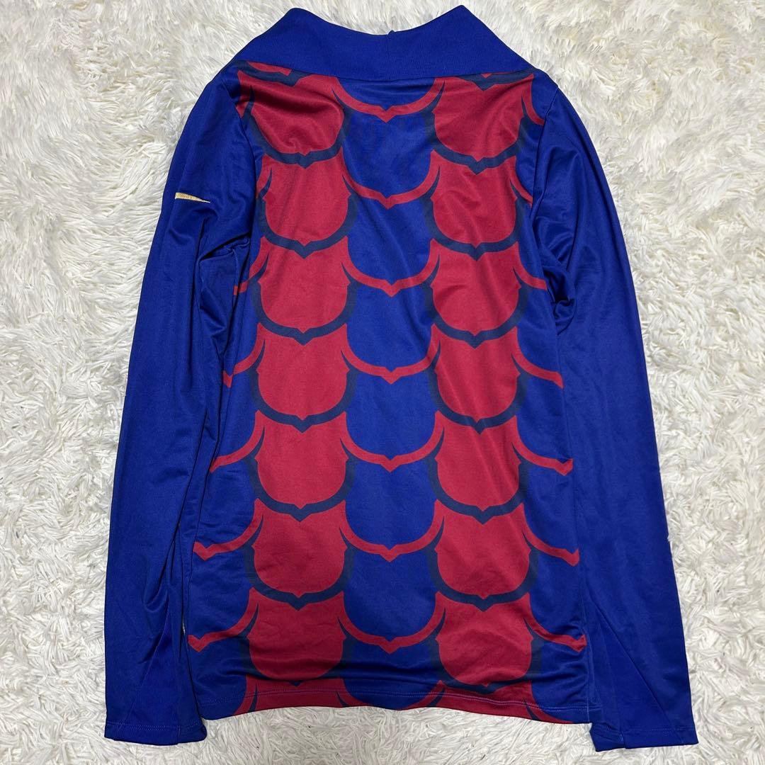 バルセロナ　NIKE ナイキ　ジャージ　トレーニングトップ　ジップ　サイズM
