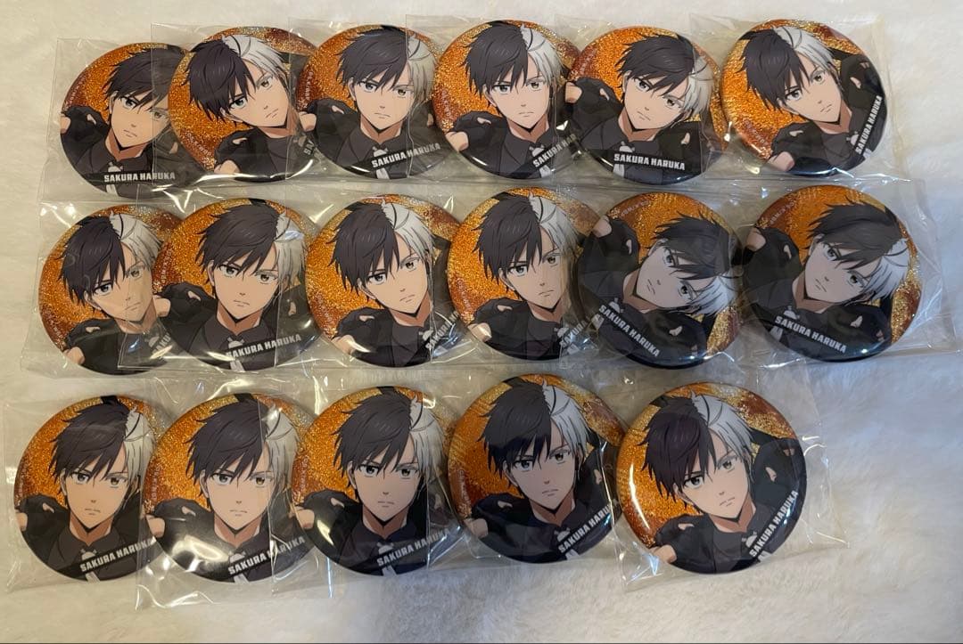 WIND BREAKER ウィンブレ SP 桜遥 ラメキラ缶バッチ