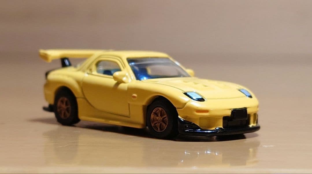 WONDAイニシャル頭文字Ｄ公道最速伝説編マツダRX-7高橋啓介ミニカー