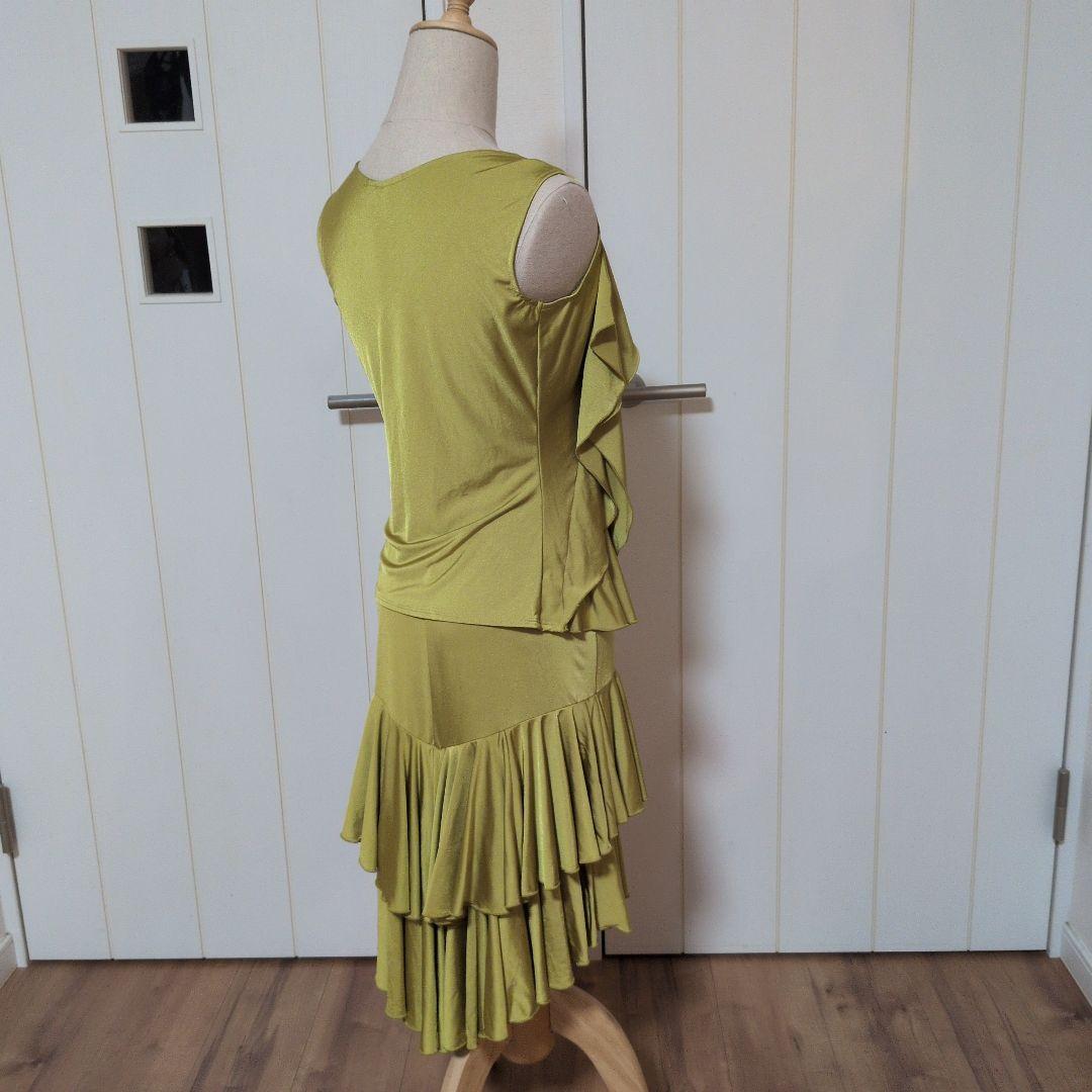 社交ダンス　ラテン　チャコット　Chacott　ドレス　セットアップ　サイズS