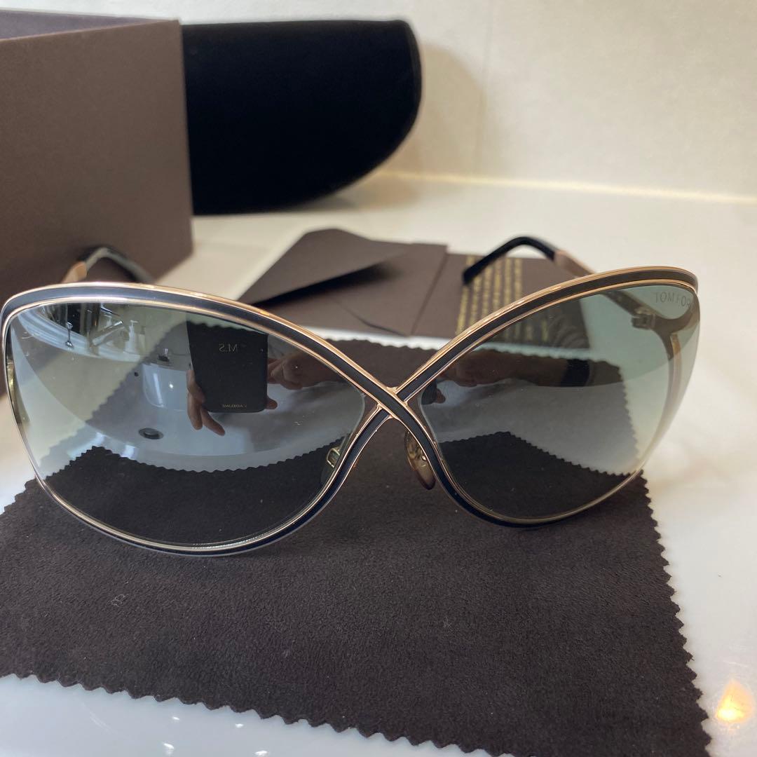 匿名・スピード発送　トムフォード　バタフライサングラス　美品　レア品