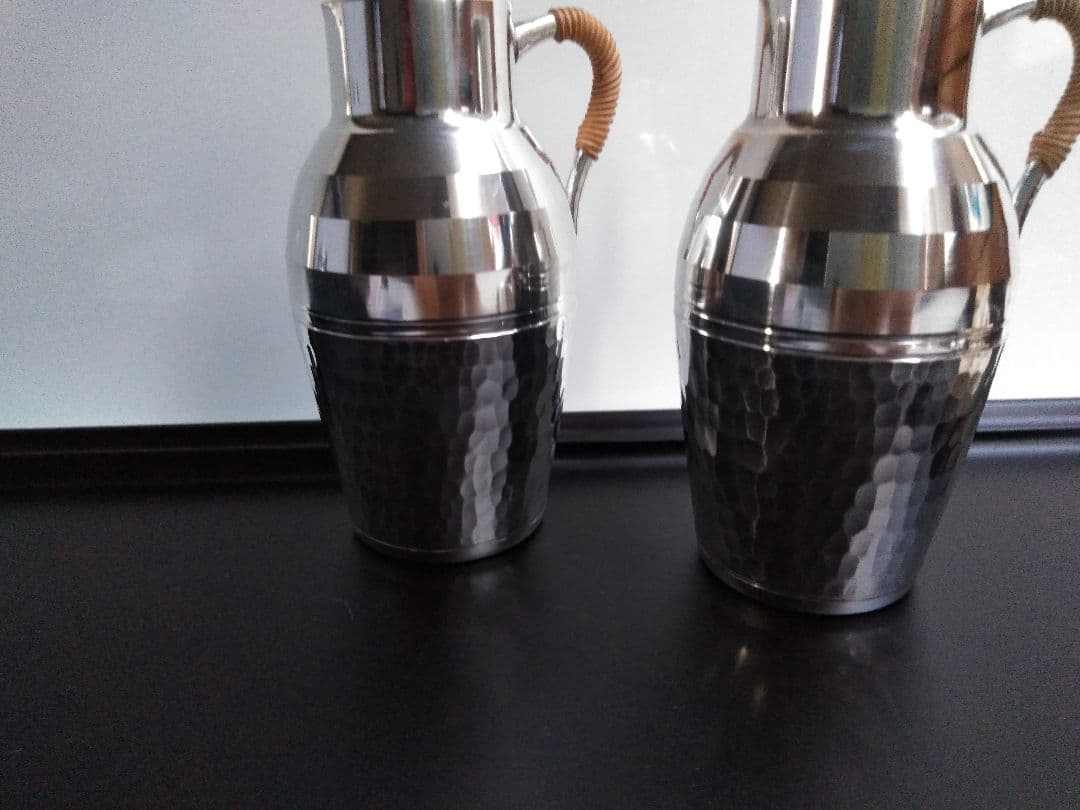 錫半製　錫酒器セット　８点セット　美品 共箱