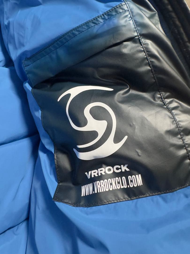 【確実正規品】VRROCK ダウン 青色