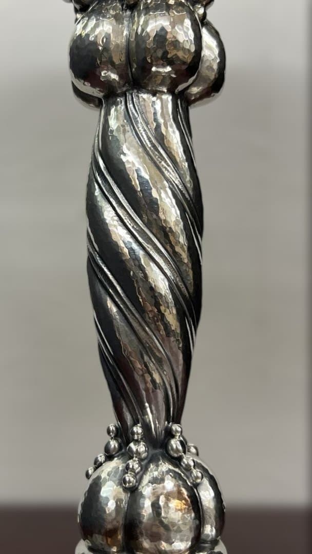 ジョージジェンセン最高峰Sterling純銀グレープボウル　1862g共箱チニチ