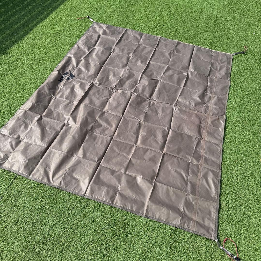 美品 MSR エリクサー3 フットプリント付き テント