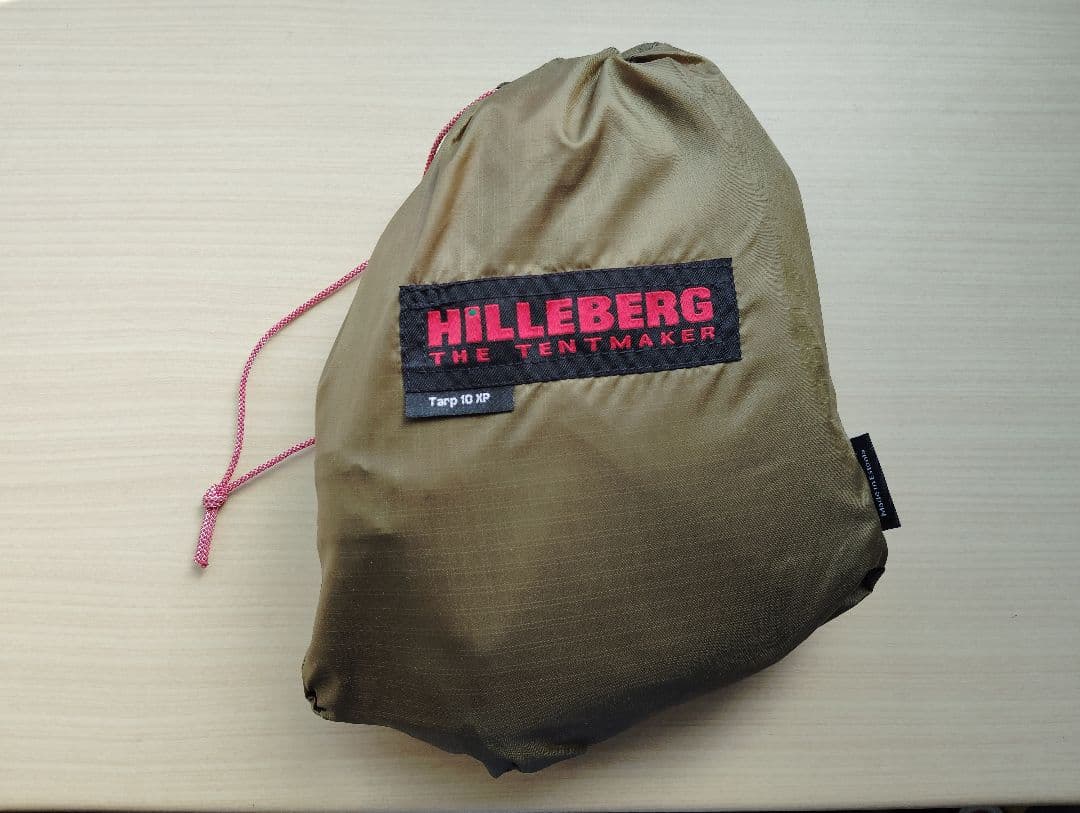 【使用1回】HILLEBERG Tarp 10 XP サンド