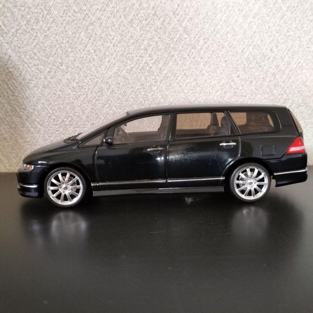 ホンダ オデッセイ RB1　1/24　ダイキャスト　模型　カラーサンプル　車高短