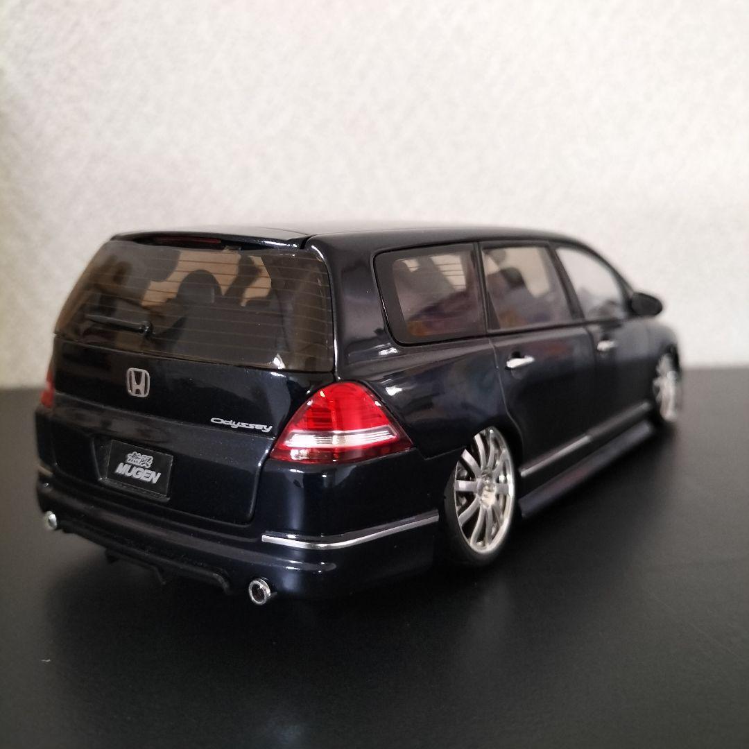 ホンダ オデッセイ RB1　1/24　ダイキャスト　模型　カラーサンプル　車高短