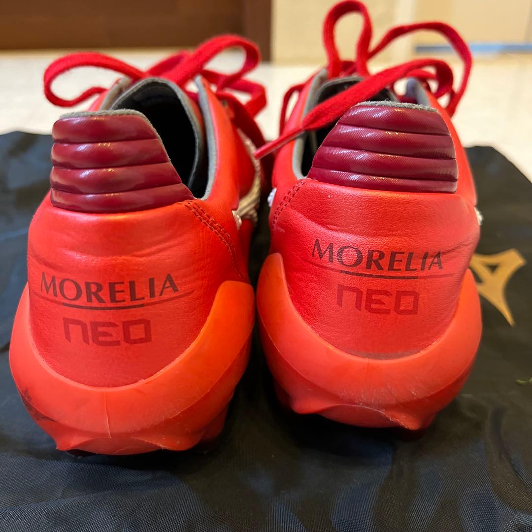 サ*手様 Mizuno Morelia Neo サッカーシューズ レッド