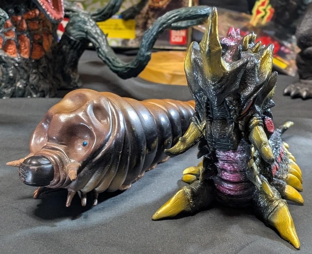 平成ゴジラVSビオランテ・モスラ他（バンダイ）ソフビフィギュア８体セット