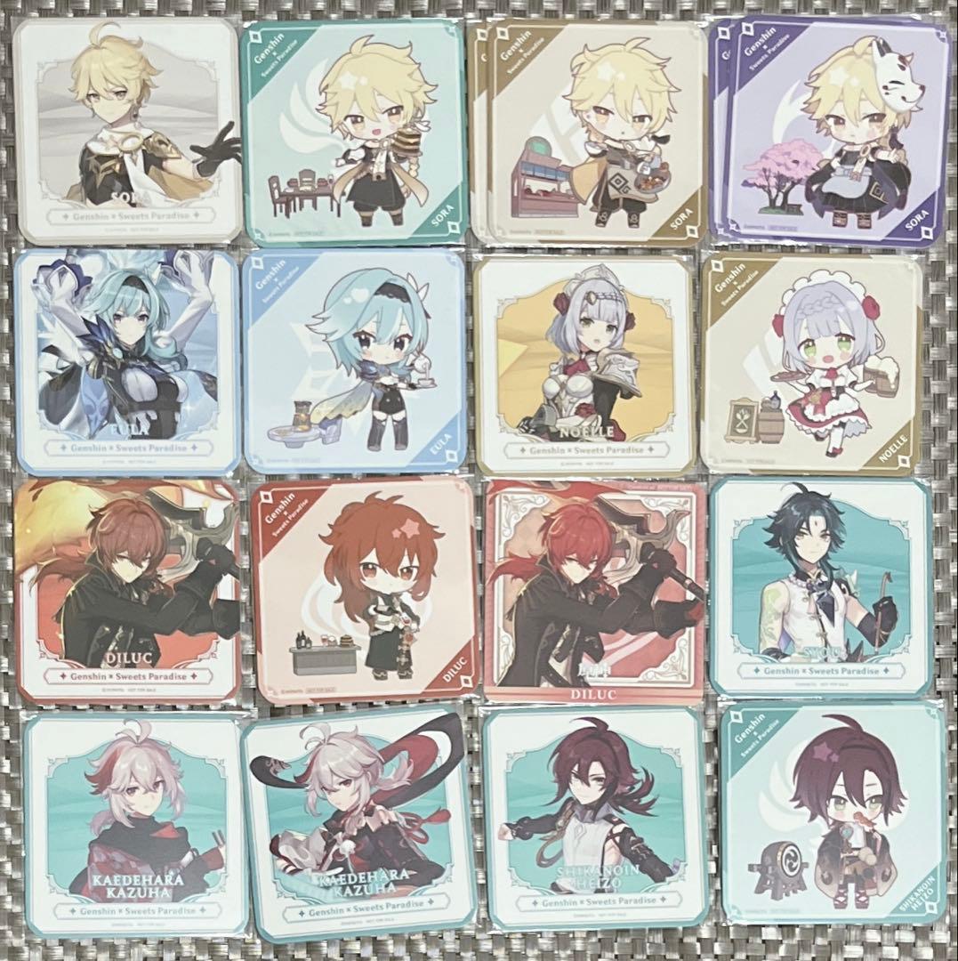 原神 スイパラ gigo コースター アクスタ