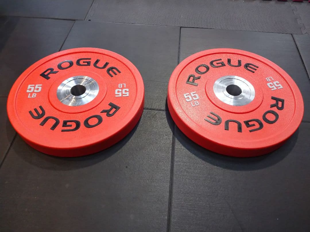 ROGUE　ウレタン製バンパープレート（約25㌔）×2枚