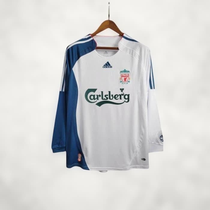 ウェア Liverpool Away Long Sleeve Retro 07/08