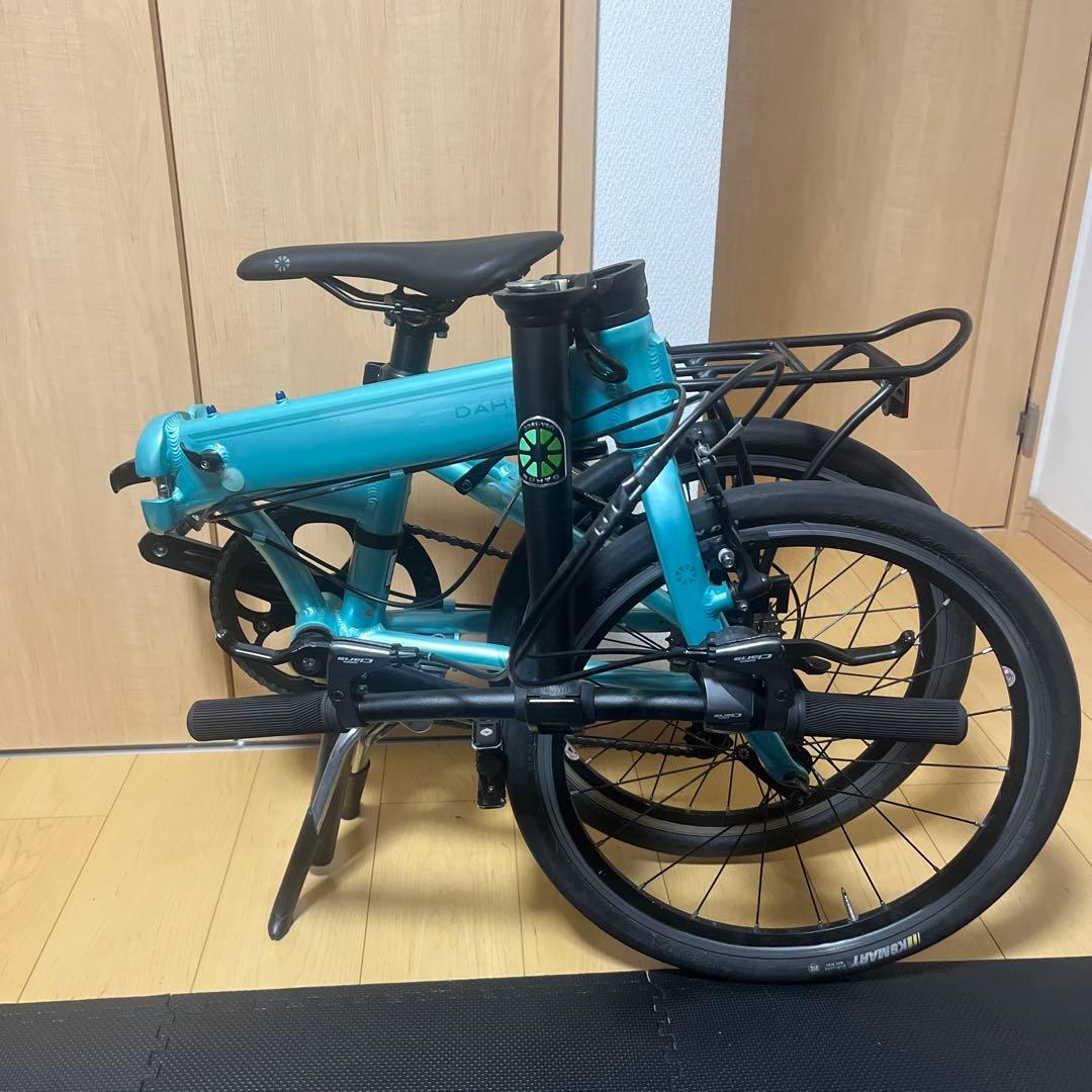 DAHON 折りたたみ自転車 アクアブルー 8段変速