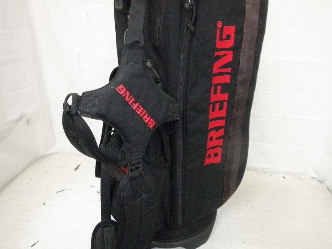 BRIEFING★CR-4 #02★ブリーフィング★美品★スタンド★BK×RED