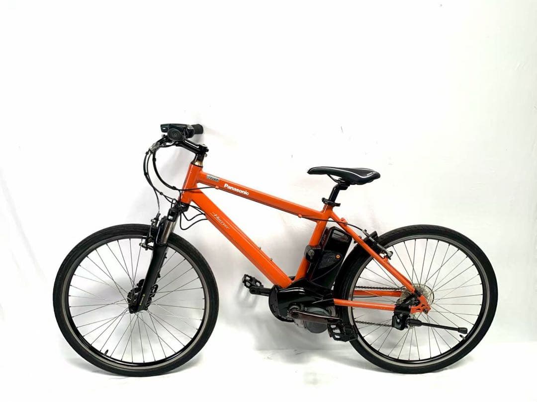 【即乘】送料無料Panasonic電動自転車17.6Ah 押し5点灯動作確認済