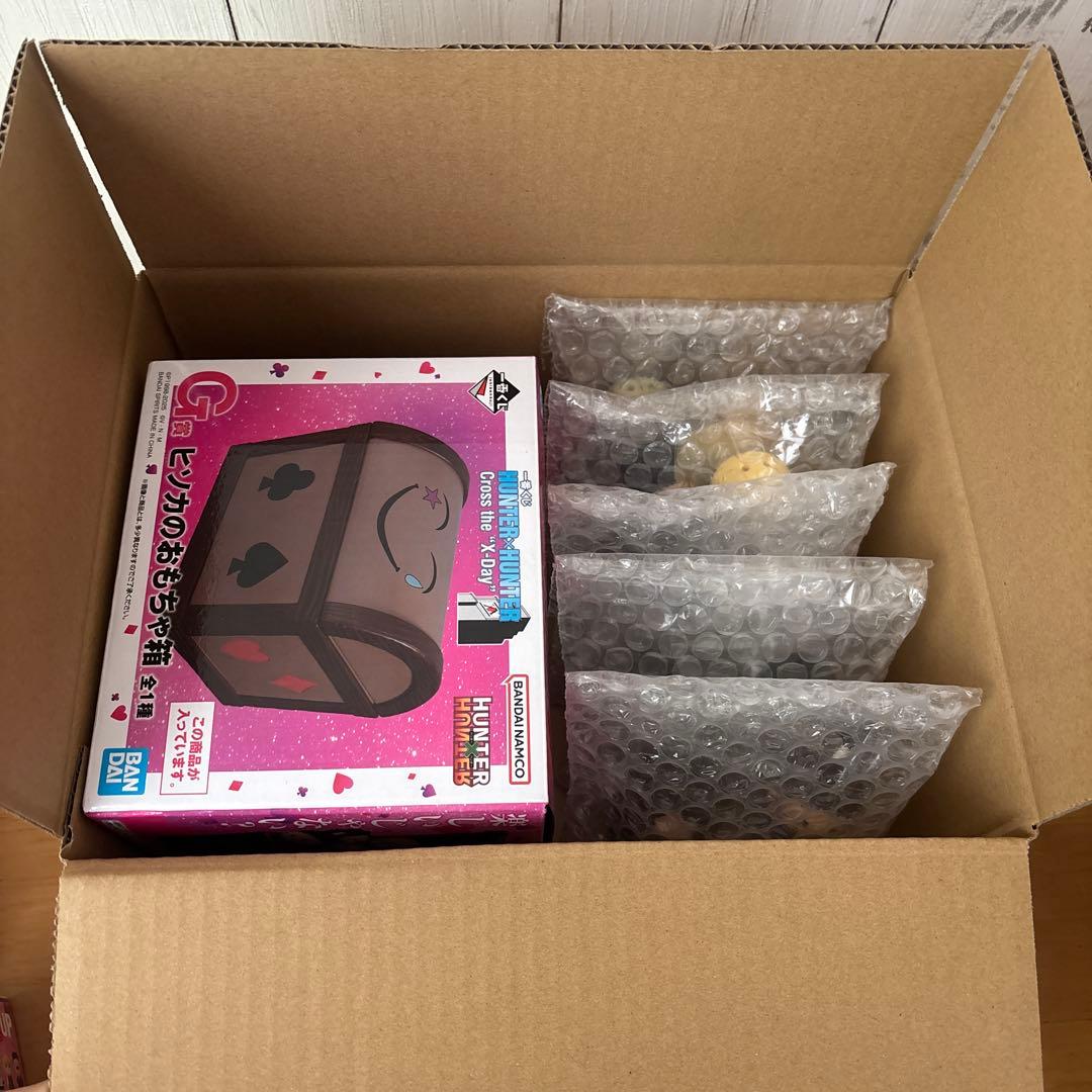 ハンターハンター　一番くじ　G H賞　セット　ヒソカのおもちゃ箱　ミニマスコット