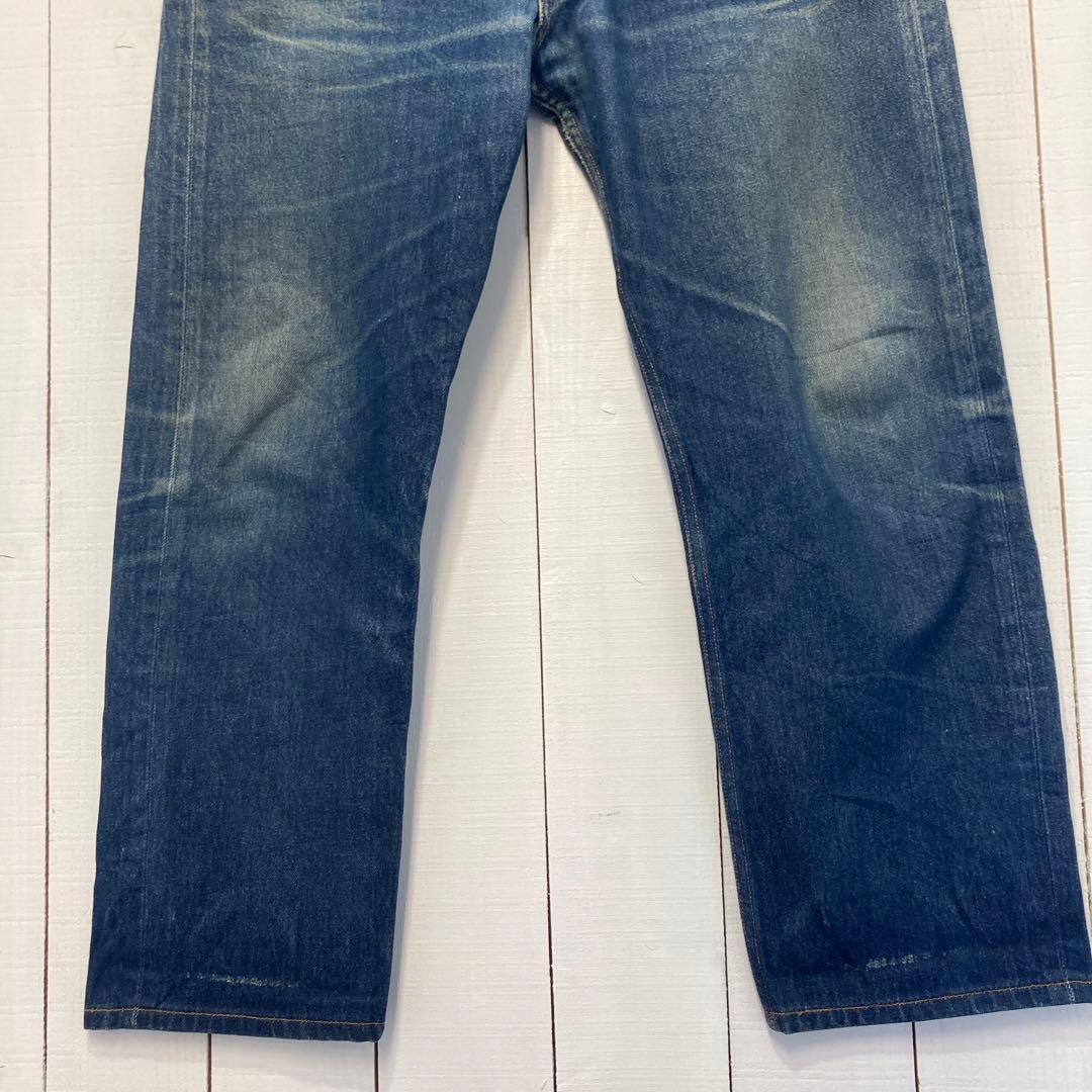 ★送料無料★Levis501★濃紺インディゴ 鬼ヒゲ Big Size★W36