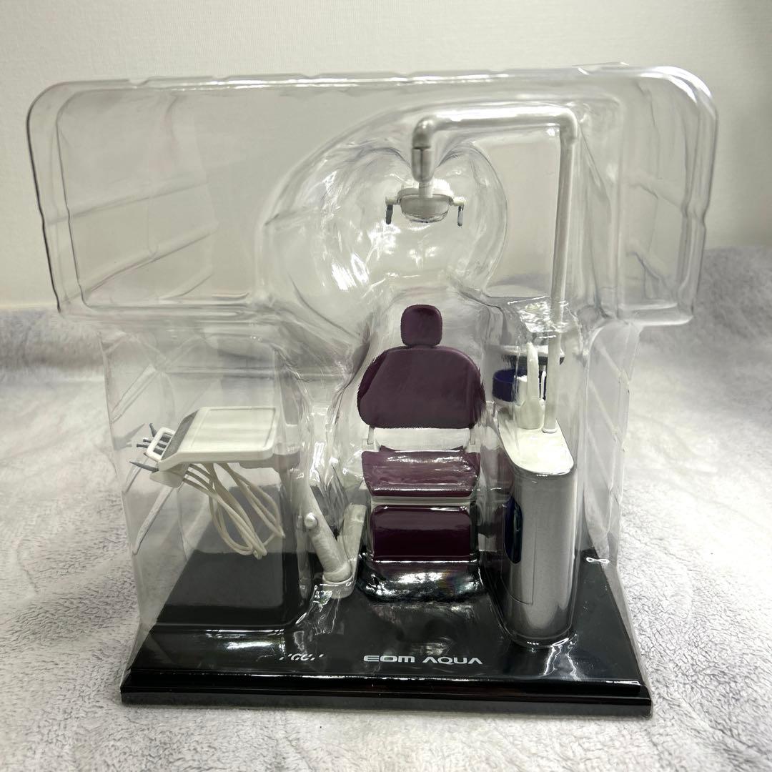 非売品　レア　歯医者　椅子　デンタルチェア　フィギュア　飾り　ミニチュア　紫