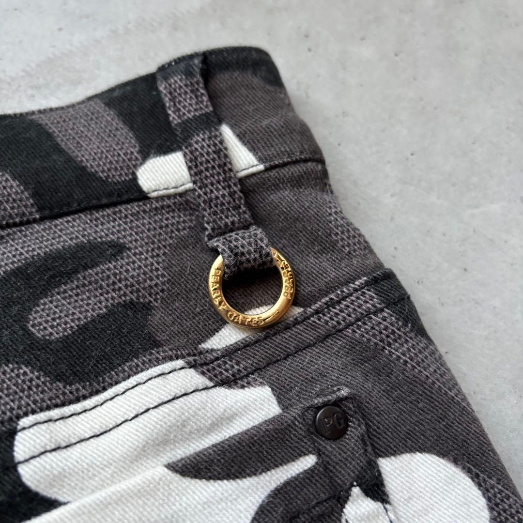 PEARLY GATES カモフラ迷彩総柄 ストレッチロングパンツ 30周年記念