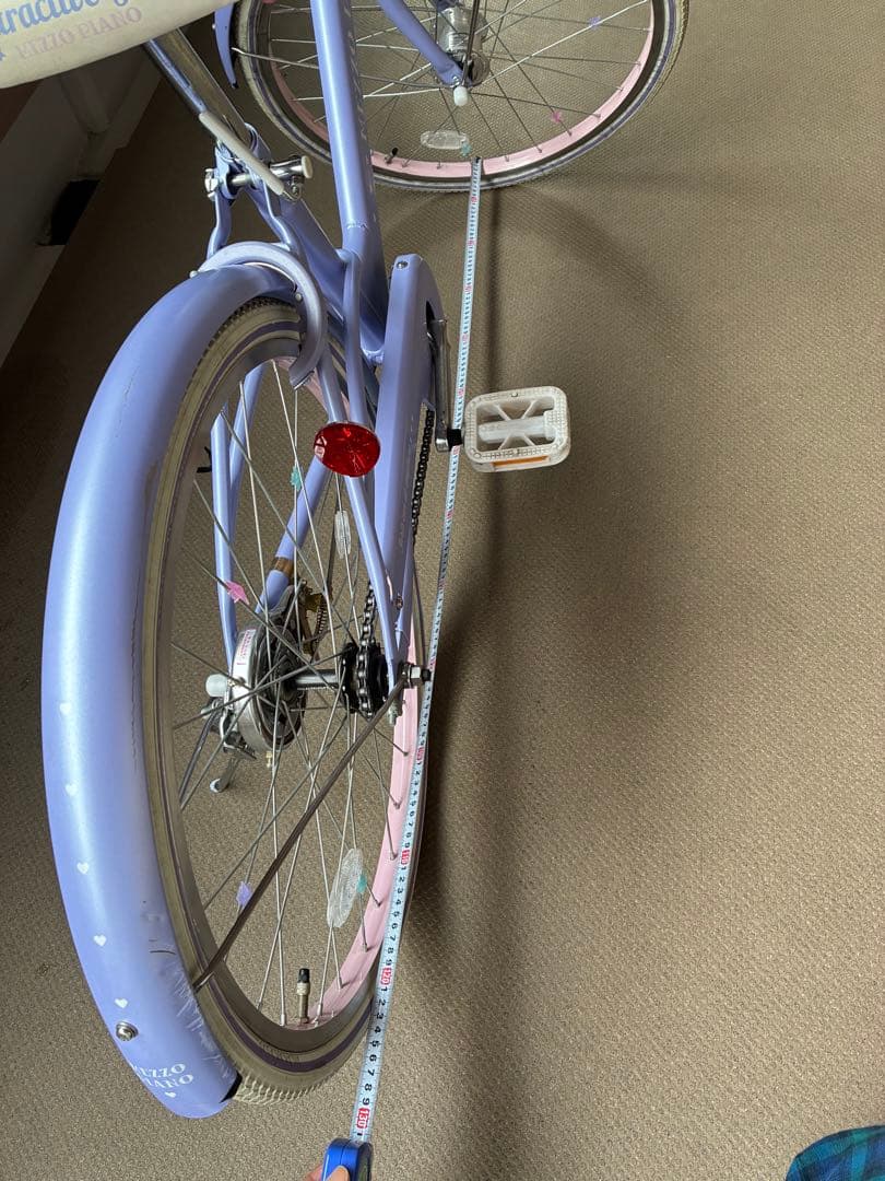 配送不可/引取限定　メゾピアノ　自転車　２２インチ　中古