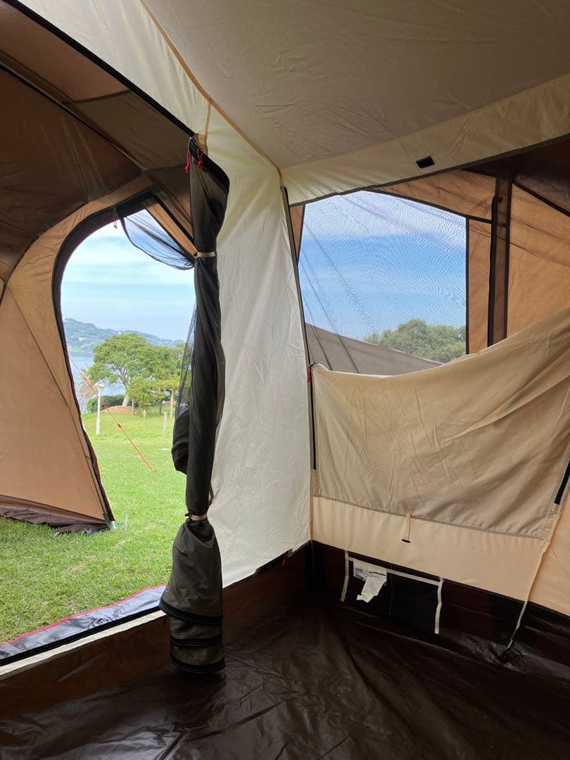 【週末値下げ】4Sワイド2ルームカーブ 、インナーテント&グランドシート