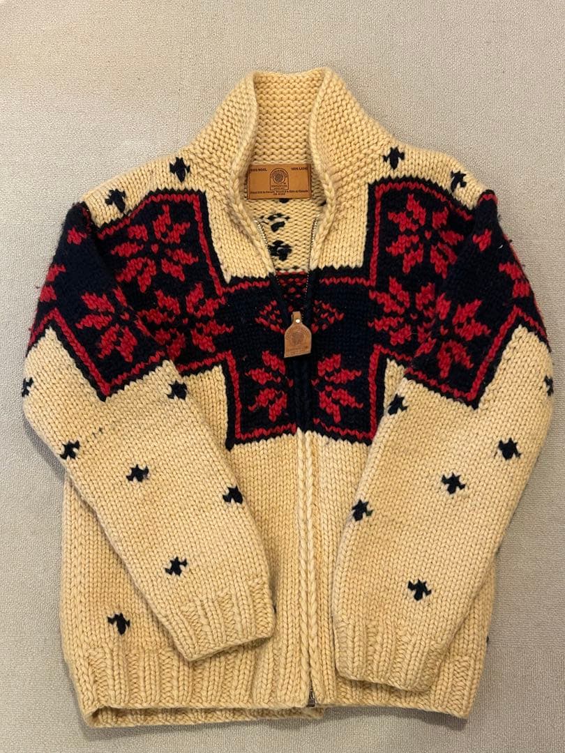 サ*ラ様 90’s 希少　カナディアンセーター　カウチン