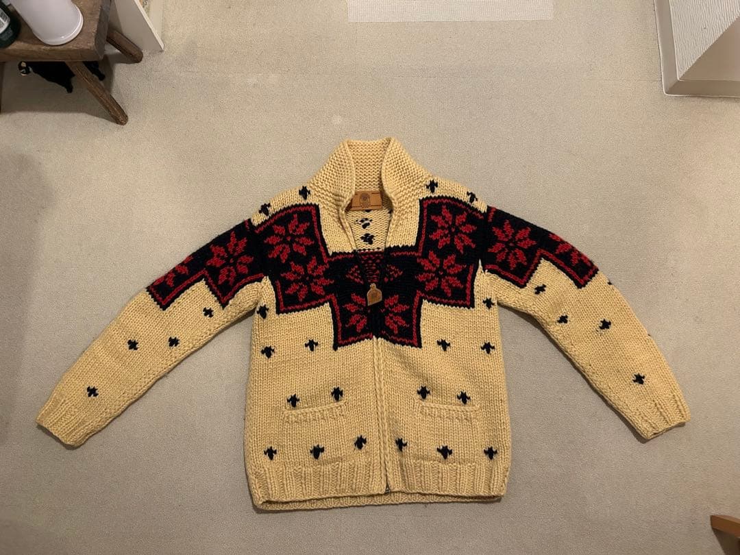 サ*ラ様 90’s 希少　カナディアンセーター　カウチン