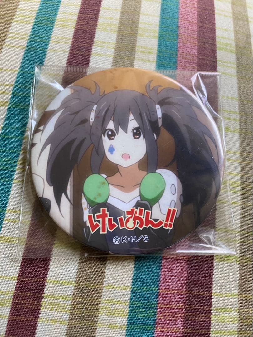 けいおん　中野梓　梓ちゃん　限定デカバッチ