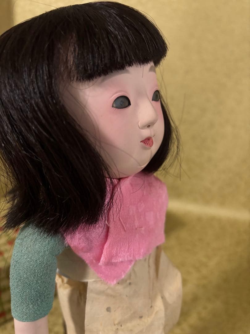 市松人形　抱き人形　３５cm