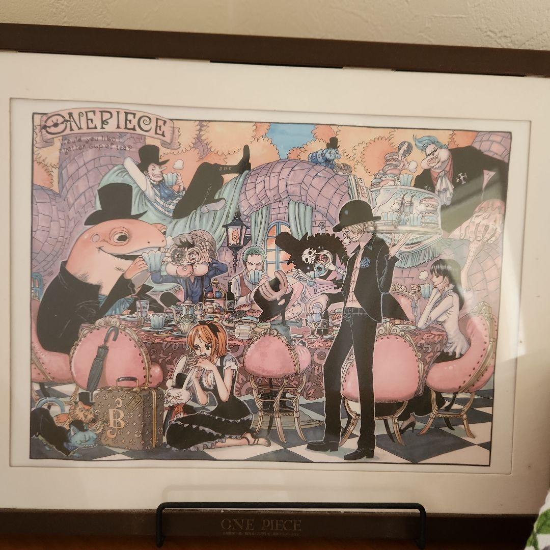 ONE PIECE アートプリント フレーム付き