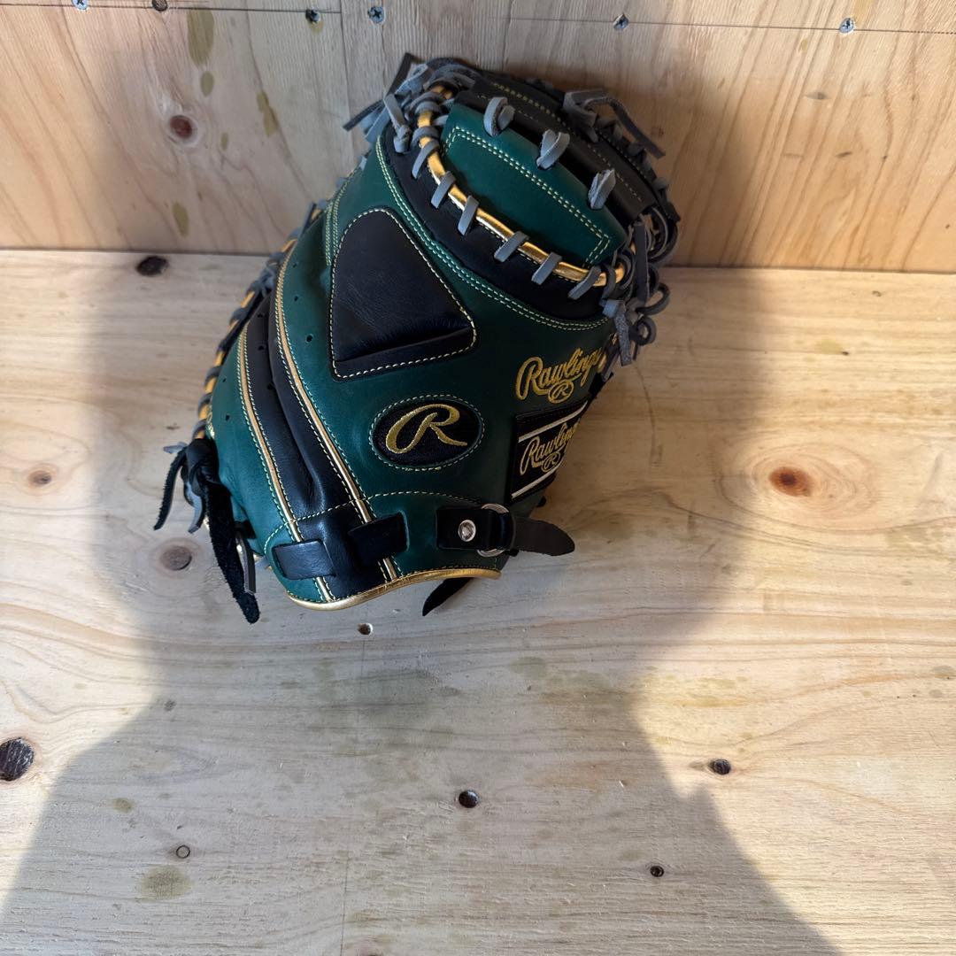 Rawlings キャッチャーミット 緑/黒