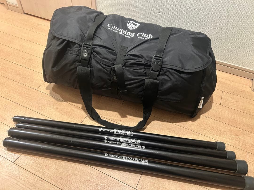 クリードⅡブラック　KLYDE BLACK Ⅱ Camping Club