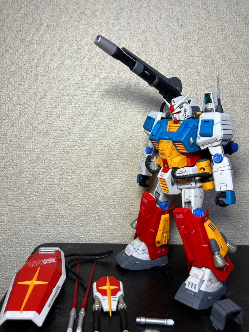 MG パーフェクトガンダム　塗装改修