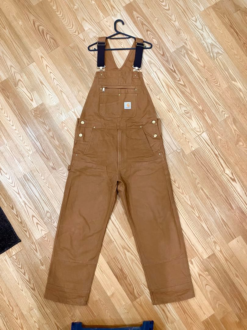 Carhartt リラックスフィット オーバーオール 34x30