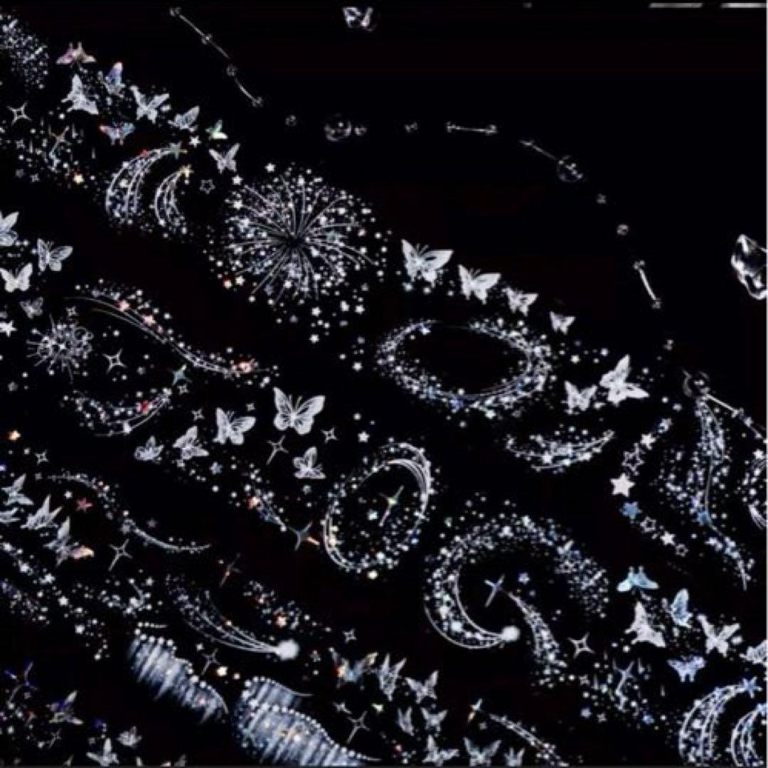琉璃光 5cm×5m 流星蝴蝶 海外マスキングテープ　海外マステ　装飾
