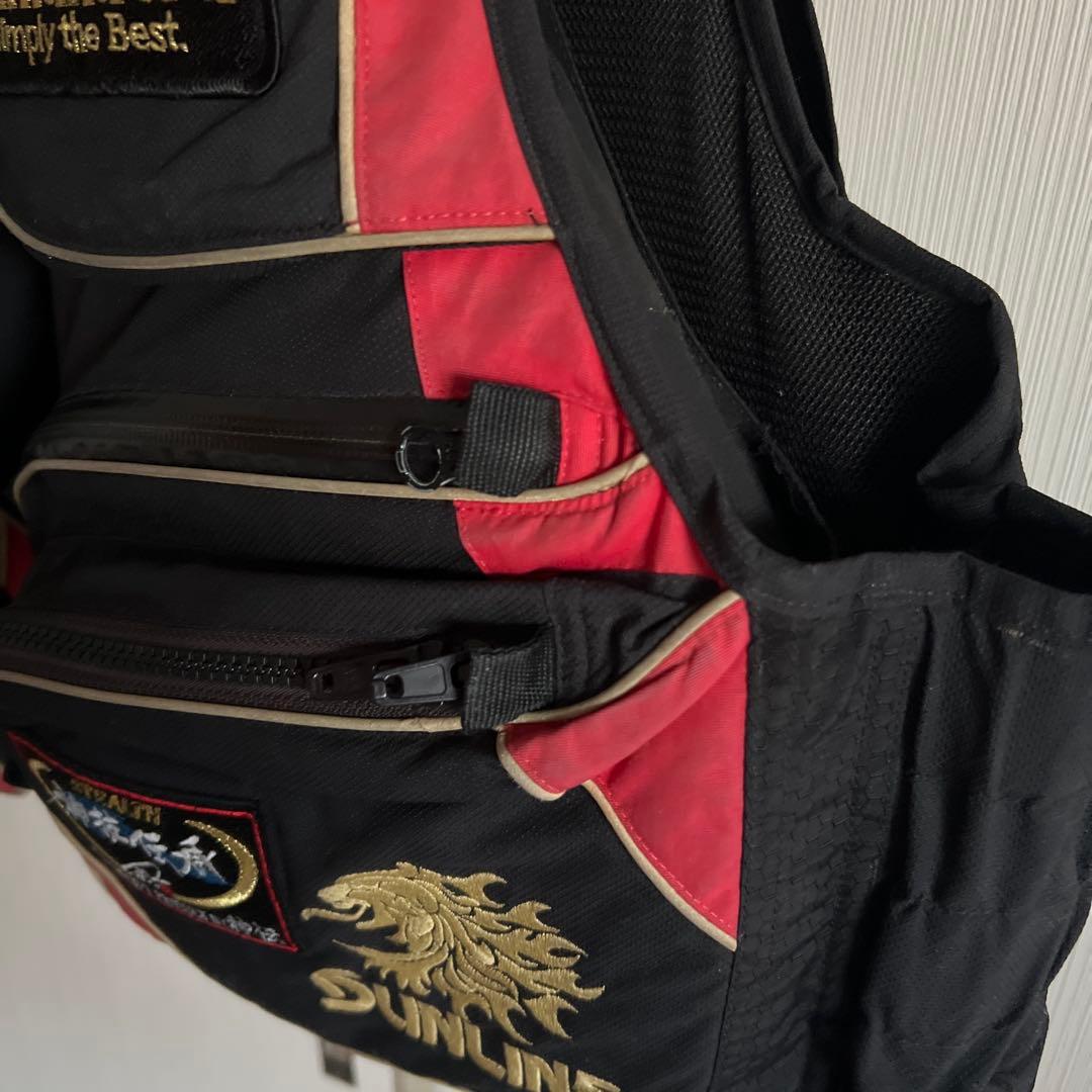 サンライン ステータスHGフローティングベスト(がまかつ MST 釣武者松田稔)