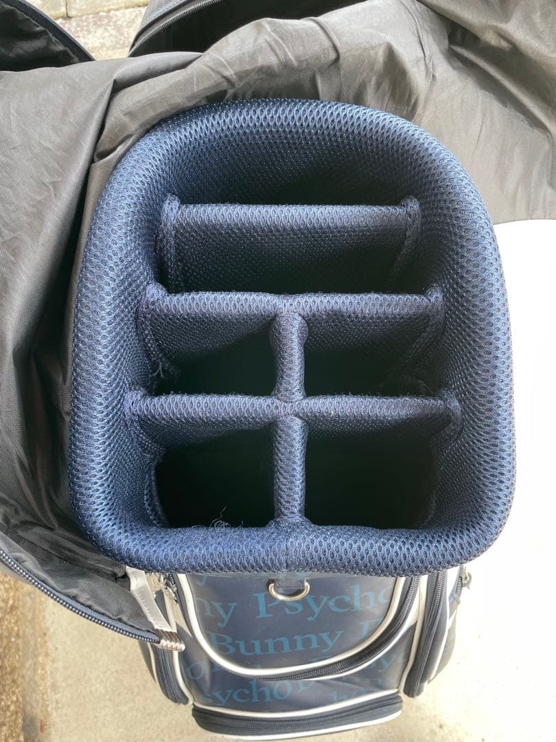 【お買い得】PSYCHO BUNNY キャディバッグ ネイビー