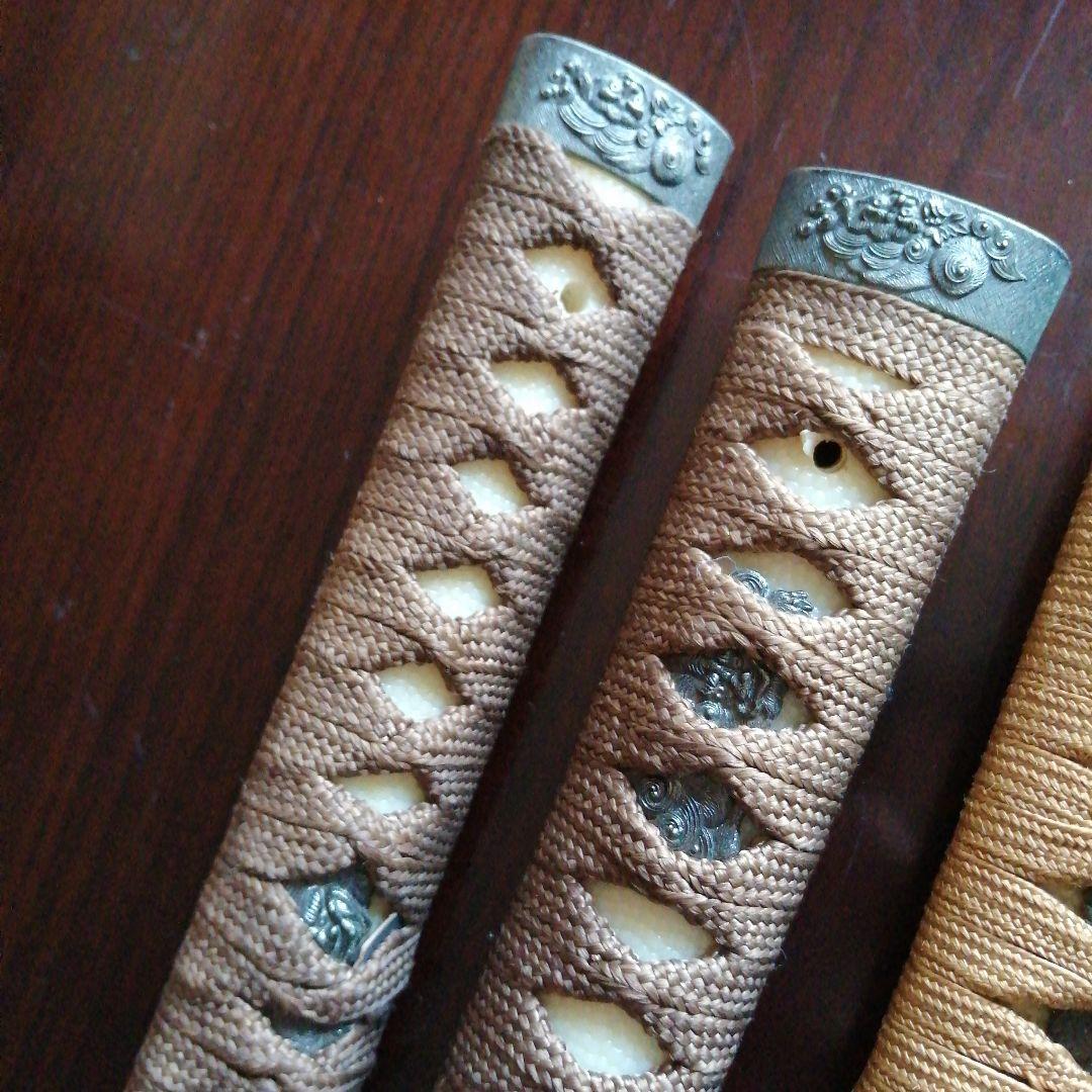 日本刀装具　柄4本