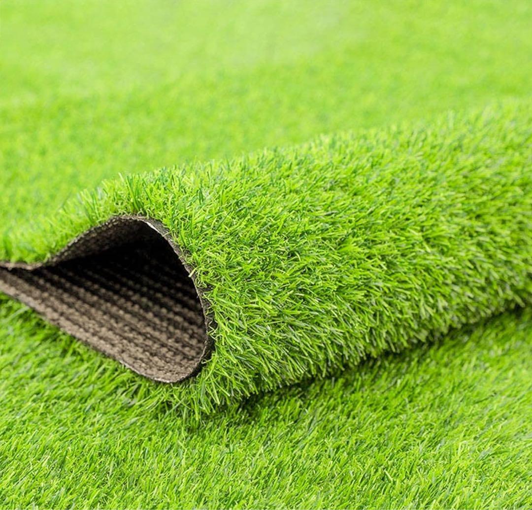 【未使用】人工芝生 1m×5m ×3ロール 芝丈30mm 庭・ベランダ用 即発送