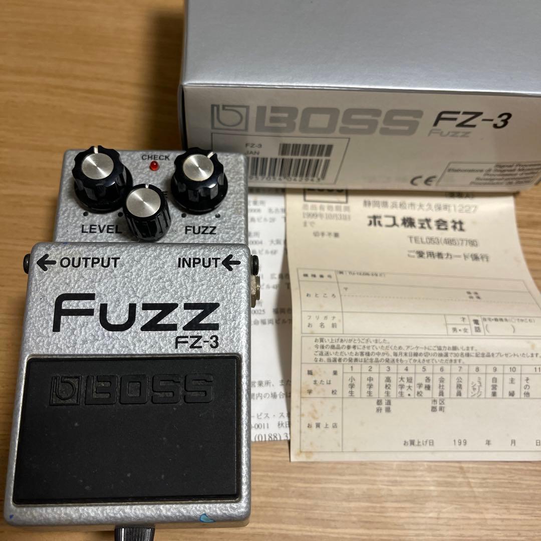BOSS FZ-3 FUZZファズエフェクター 動作品 美品 製造終了 廃盤