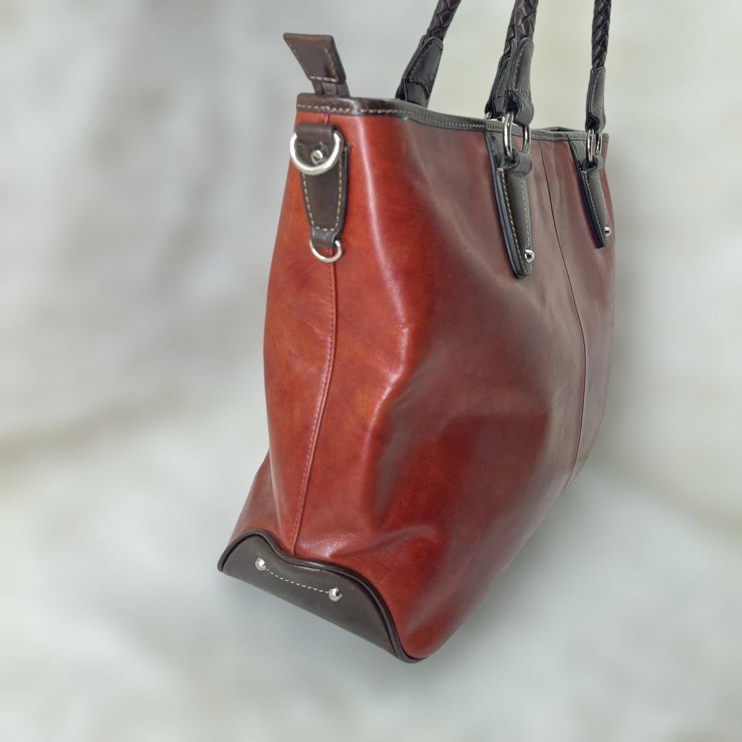 極美品 Kiefer neu キーファーノイ ビジネストートバッグ 大容量